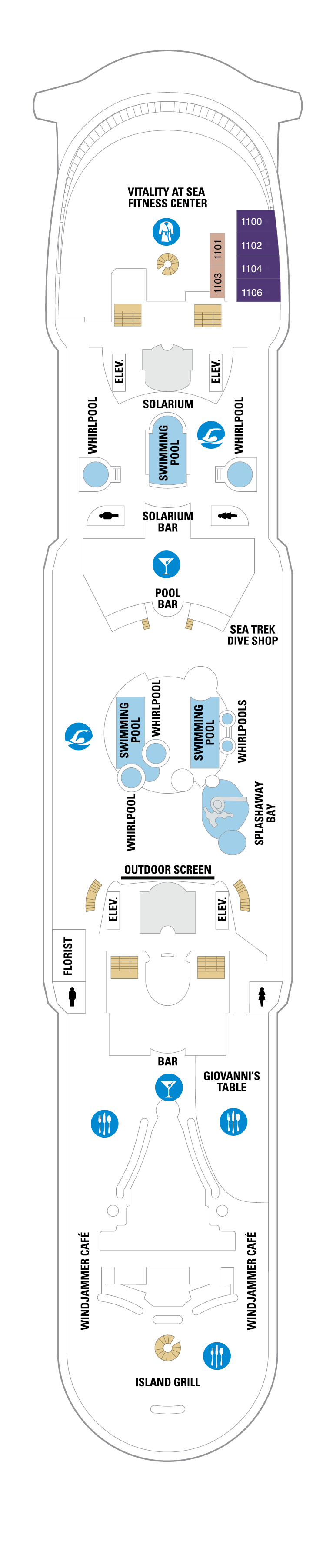 Deck 11 Map