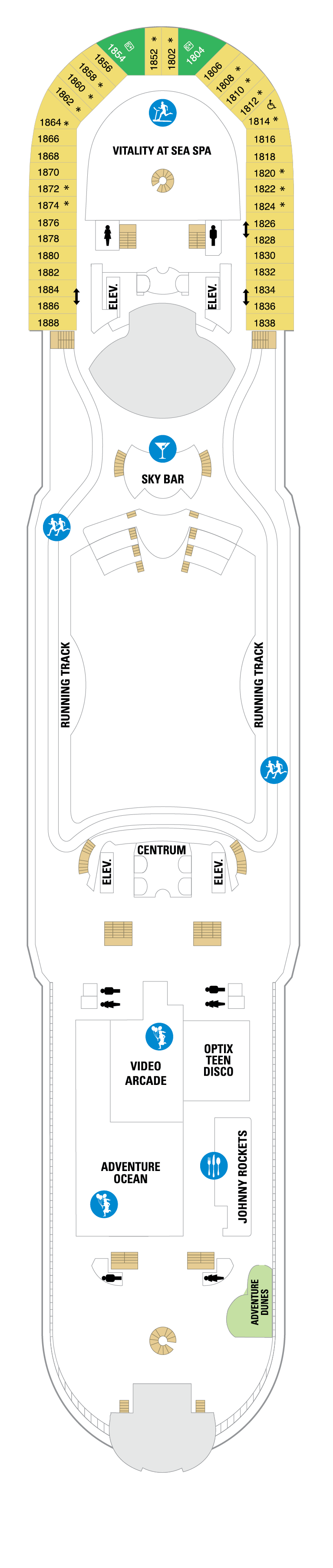 Deck 12 Map