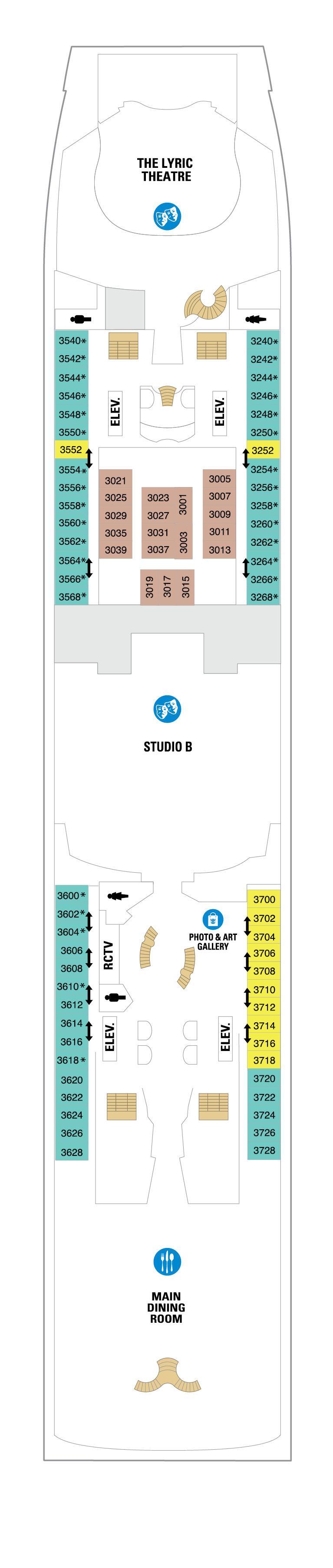 Deck 3 Map