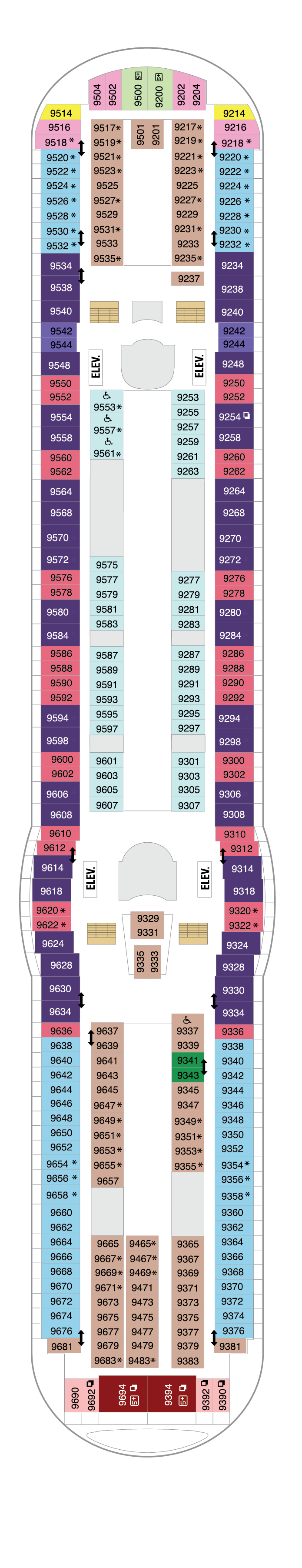 Deck 9 Map