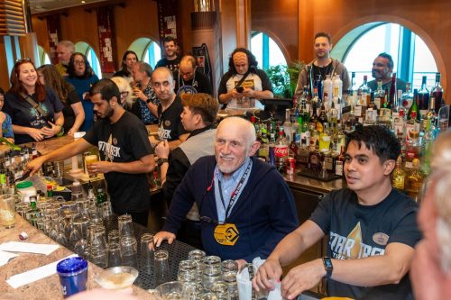 Behind the Bar with Quark featuring bartender Armin Shimerman - Day 2