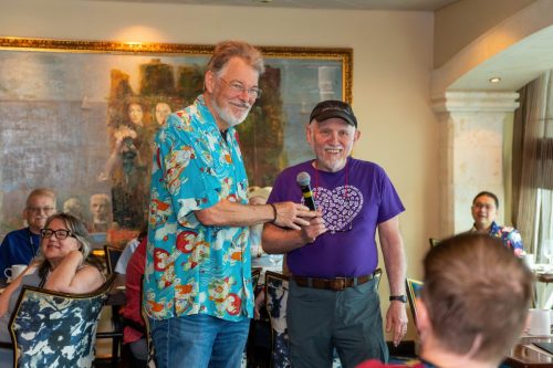 Pancreatic Cancer Charity Breakfast with Jonathan Frakes, John Billingsley, Armin Shimerman, and Kitty Swink