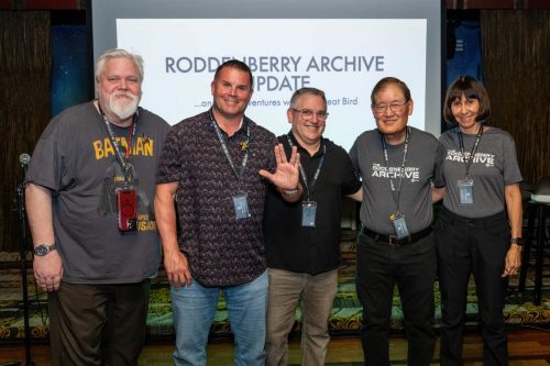 Roddenberry Archive Update featuring Michael and Denise Okuda