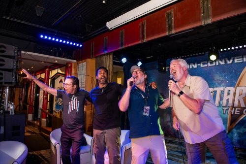 Trip, Travis, and Malcom's Voyage Home Karaoke Party